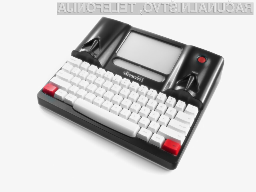 Pametni pisalni stroj Freewrite bo zagotovo kmalu postal pravi prodajni hit.