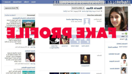 Uporabnikom lažnih profilov na Facebooku se bo trda predla!