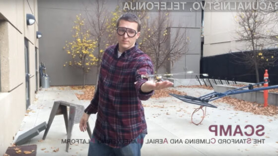 Dron SCAMP naj bi bil primeren tudi za reševalne akcije na težko dostopnem terenu.