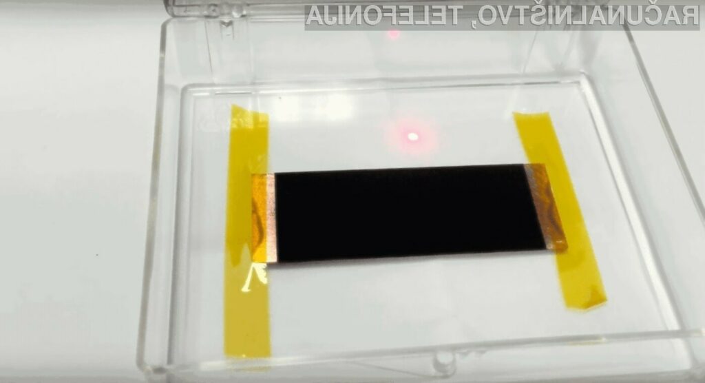 Nova različica materiala Vantablack lahko vpije skoraj 100 odstotkov svetlobe, ki se dotakne njene površine.