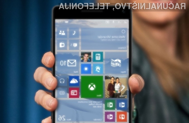 Windows 10 Mobile s 64-bitno podporo bo namenjen predvsem mobilnim napravam višjega cenovnega razreda.