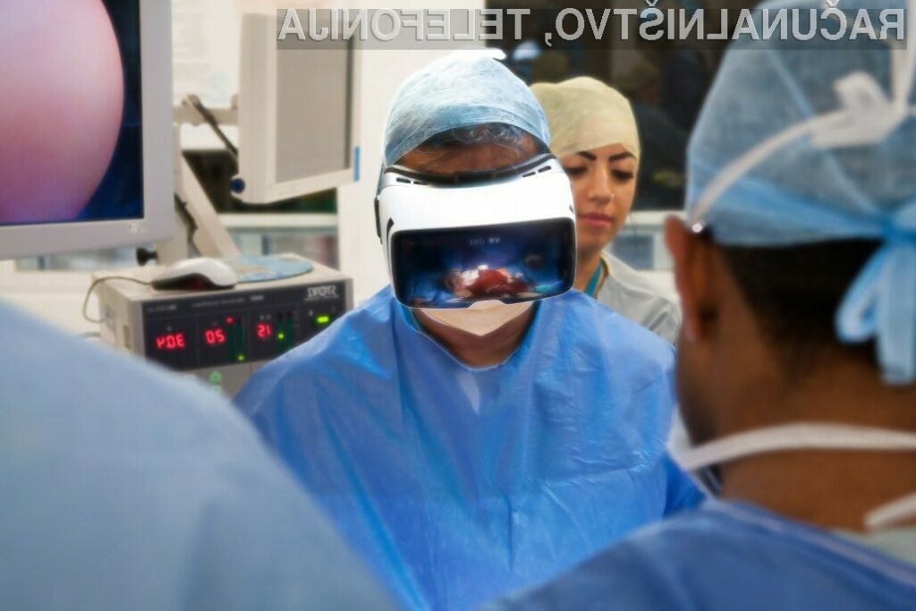 Navidezna resničnost je kot nalašč za prikaz 360-stopinjskega dogajanja na operacijski mizi.