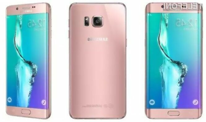 Rožnata barva odlično pristaja pametnim mobilnim telefonom Samsung Galaxy S7 in S7 Edge!
