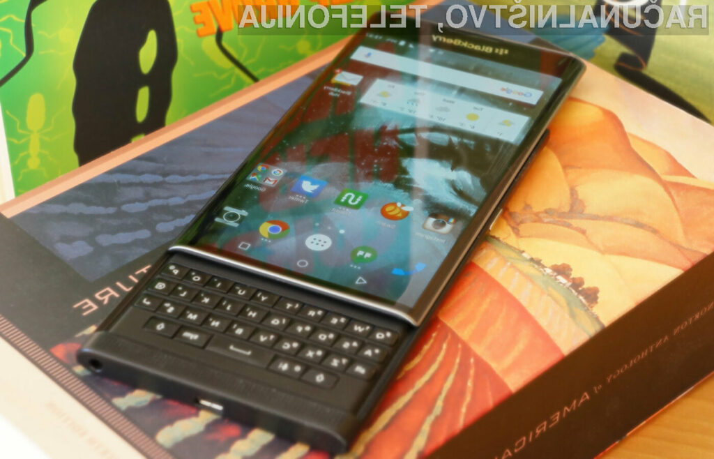 BlackBerry še ni obupal nad pametnimi mobilnimi telefoni Android?