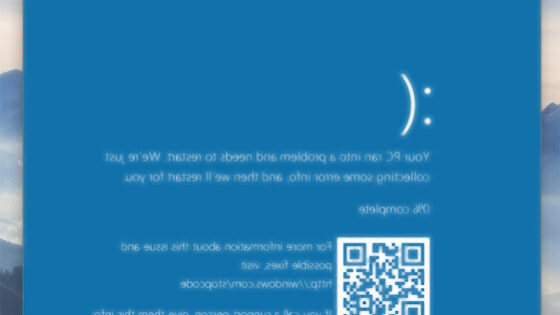 QR koda uporabnika Windowsov 10 samodejno preusmeri na speltno stran s praktičnimi nasveti za odpravo napak.
