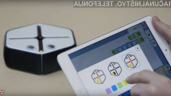 Miniaturnim robot za učenje veščin programiranja Root bo zagotovo navdušil najmlajše!