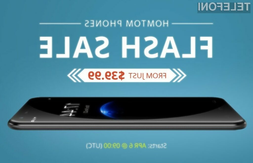 Akcijske prodaje pametnih mobilnih telefonov HOMTOM na spletni strani Everbuying.net ne gre zamuditi!