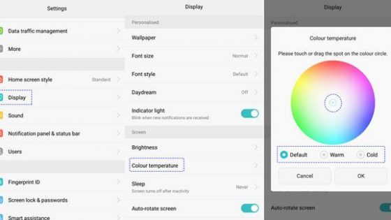 Kaj veste o barvni temperaturi zaslona vašega pametnega telefona?
