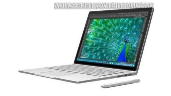 Tablični računalnik Microsoft Surface Book 2 bo zlahka prepričal tudi najzahtevnejše uporabnike.
