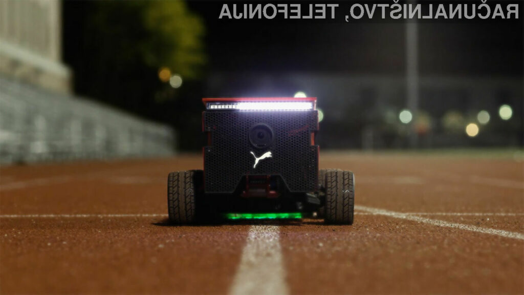 Robot Puma BeatBot lahko sledi tudi najbolj zagrizenim tekačem!
