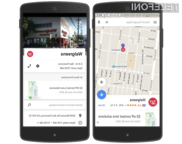 Uporabniki mobilne navigacije Google Maps bodo dobesedno preplavljeni z reklamnimi oglasi.