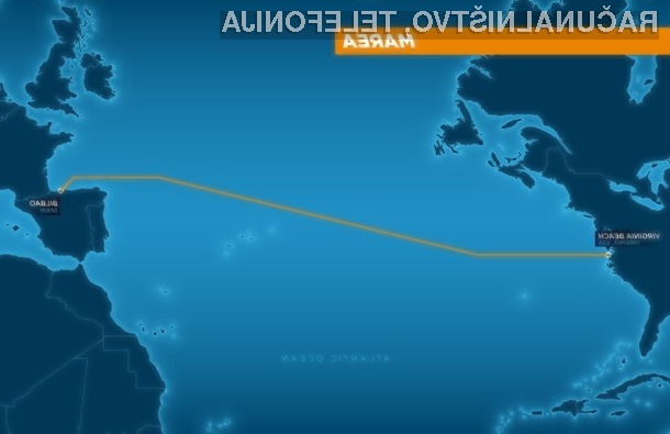 Hitrost novega podmorskega podatkovnega kabla bo znašala kar 160 terabitov na sekundo.