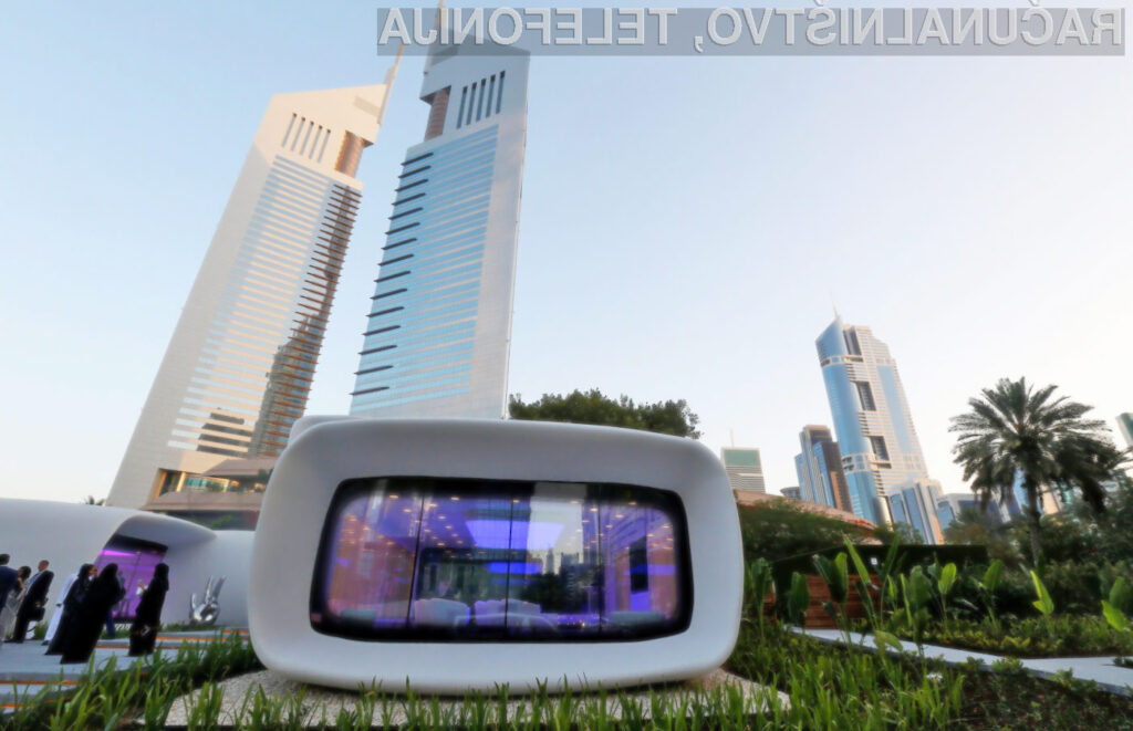 Do leta 2030 naj bi bilo s 3D tiskalnikom natisnjenih že kar četrtina vseh novih stavb v Dubaju.