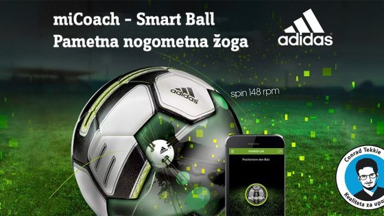 Pametna nogometna žoga miCoach Smart Ball