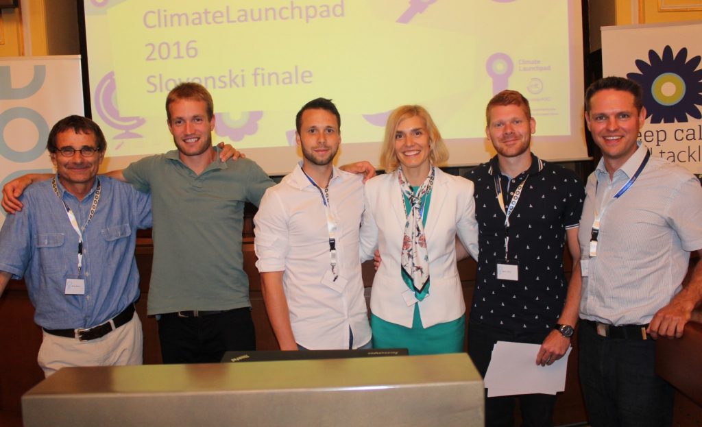 Slovenski zmagovalec je ekipa Hidrosol s projektom toplotne črpalke na elektrolizo vode
