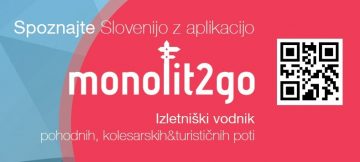 Spoznajte Slovenijo z mobilno aplikacijo Monolit2go