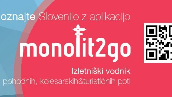 Spoznajte Slovenijo z mobilno aplikacijo Monolit2go
