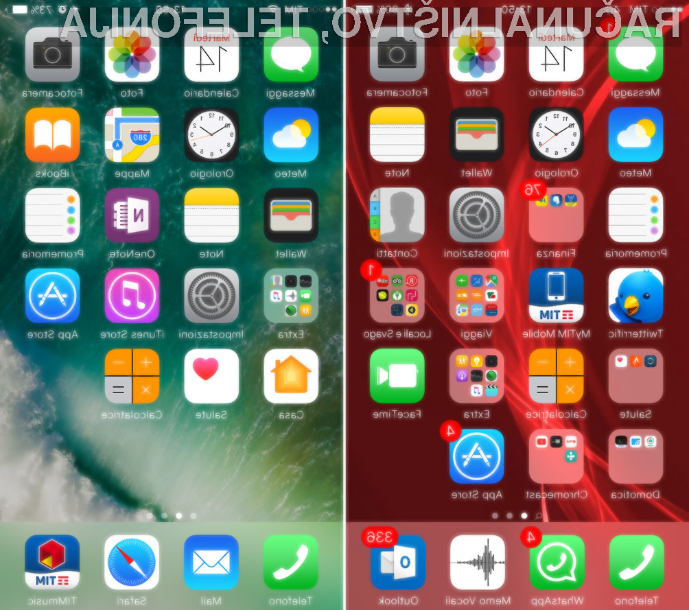 Novi iOS 10 proti staremu iOS 9