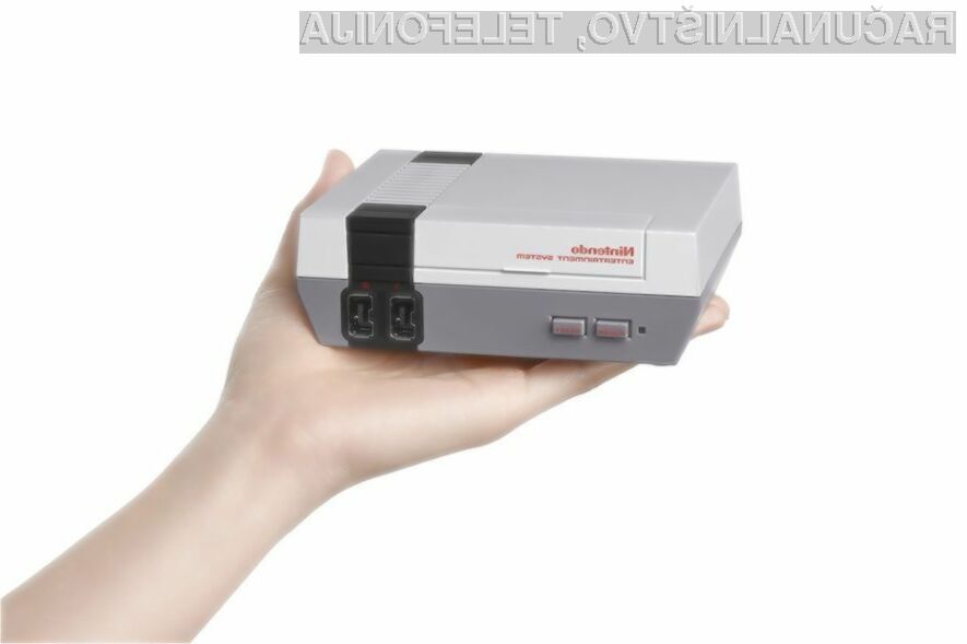 Nova igralna konzola Nintendo Classic Mini vas bo takoj prevzela!