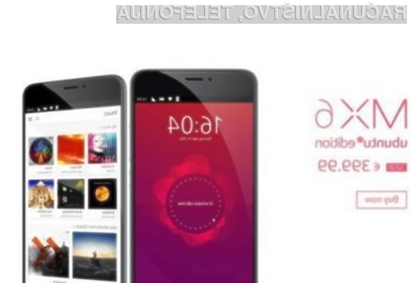 Pametni mobilni telefon Meizu MX6 Ubuntu Edition bo zlahka nadomestil osebni računalnik.