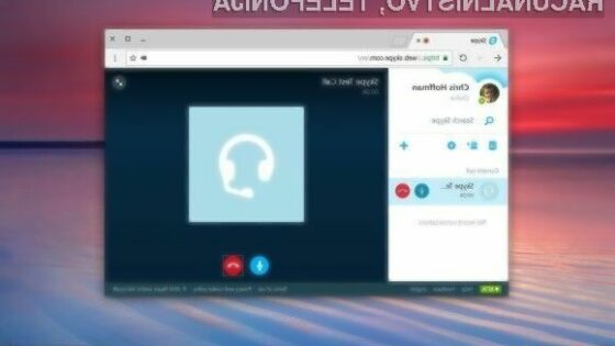 Novi spletni Skype je razveselil marsikaterega uporabnika operacijskih sistemov Linux in Chrome OS.
