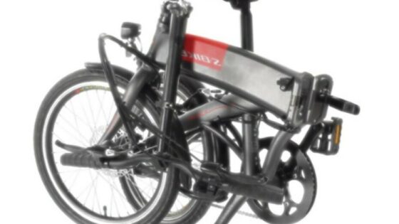Zložljivo električno kolo S-Bikes lahko brez težav nesemo na vlak, v dvigalo, avtobus ali pisarno.