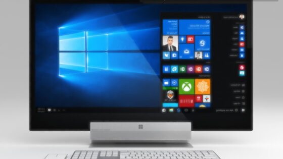 Osebni računalniki vse-v-enem Microsoft Surface naj bi se zlahka kosali z že uveljavljenimi računalniki iMac podjetja Apple.