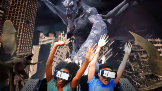 Kaj dobimo ko združimo vznemirljive vlakce smrti in VR tehnologijo?