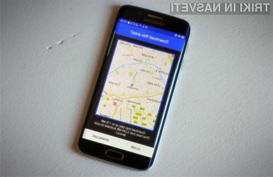 Nova različica kartografskega sistema Google Maps za Android prinaša uporabne možnosti, ki se jim enostavno ni moč upreti!