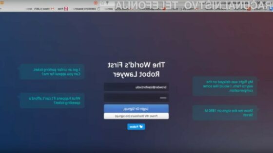 Uspešnost robota odvetnika je v praksi presenetljivo dobra!