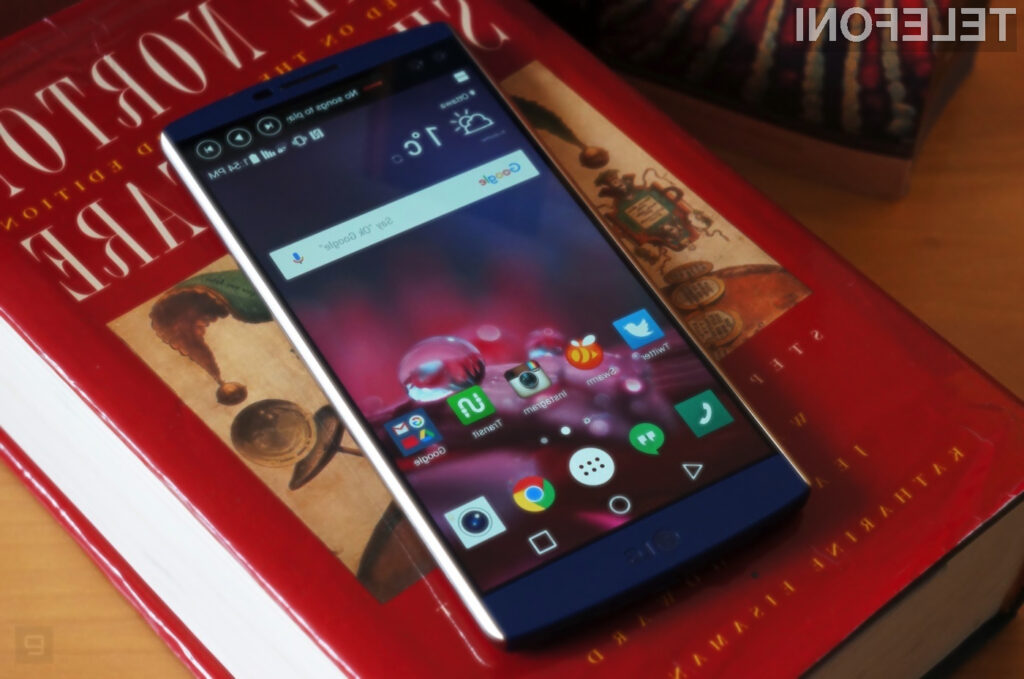 Pametni mobilni telefon LG V20 bo prvi, ki bo naprodaj z mobilnim operacijskim sistemom Android 7.0 Nougat