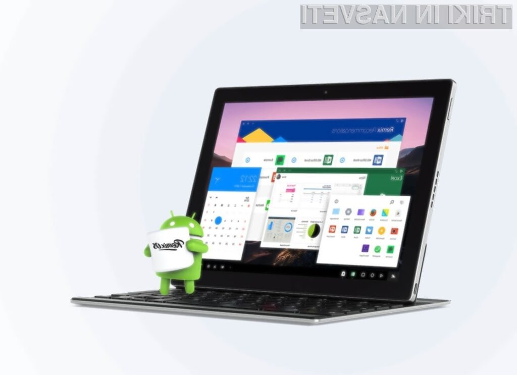 Brezplačni operacijski sistem Remix OS je odslej na voljo tudi za tablična računalnika Google Pixel C in Nexus 9.