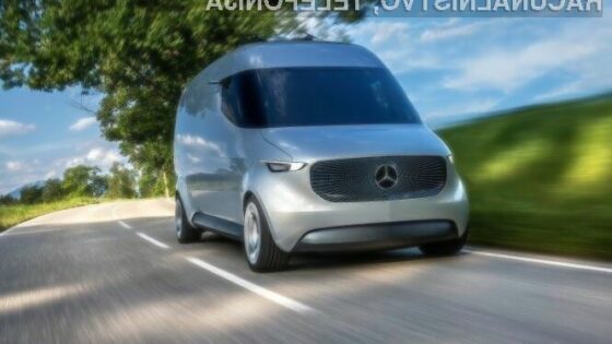 Nova samovozeča dostavna vozila podjetja Mercedes-Benz bodo dostavnim službam pomagala pri prevozu paketov v gosto naseljenih mestih.