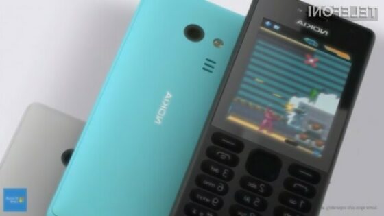 Microsoft Nokia 216 je namenjena manj zahtevnim uporabnikom!