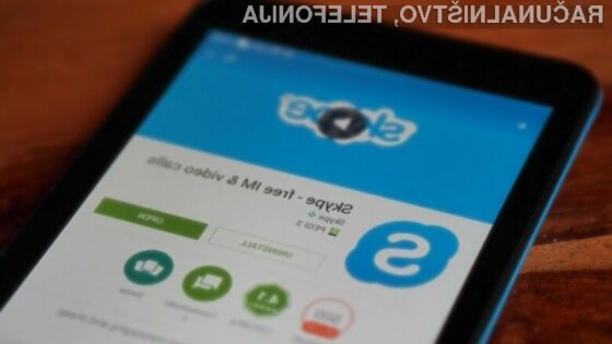 Novi mobilni Skype je v celoti združljiv z Androidom 7.0 Nougat.