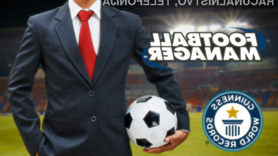 Izjemen maratonski Guinessov rekord v igranju Football Managerja
