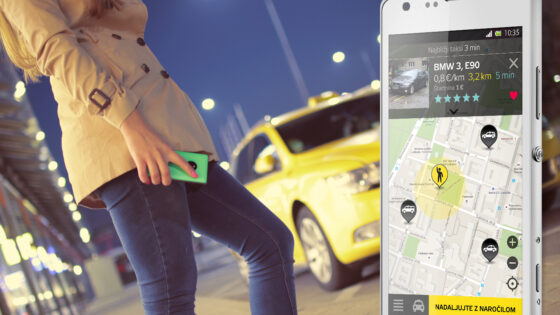 HOPIN TAXI sedaj tudi v Ljubljani