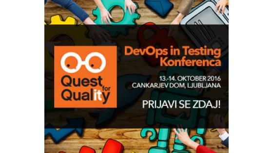 Prva Konferenca za DevOps in testiranje programske opreme – že v oktobru
