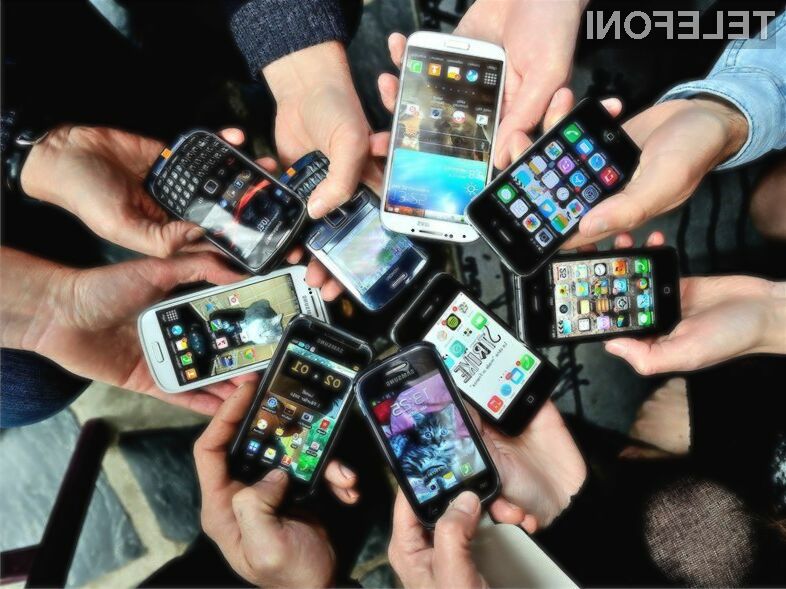 Največji delež pametnih mobilnih telefonov ima še vedno v rokah podjetje Samsung!