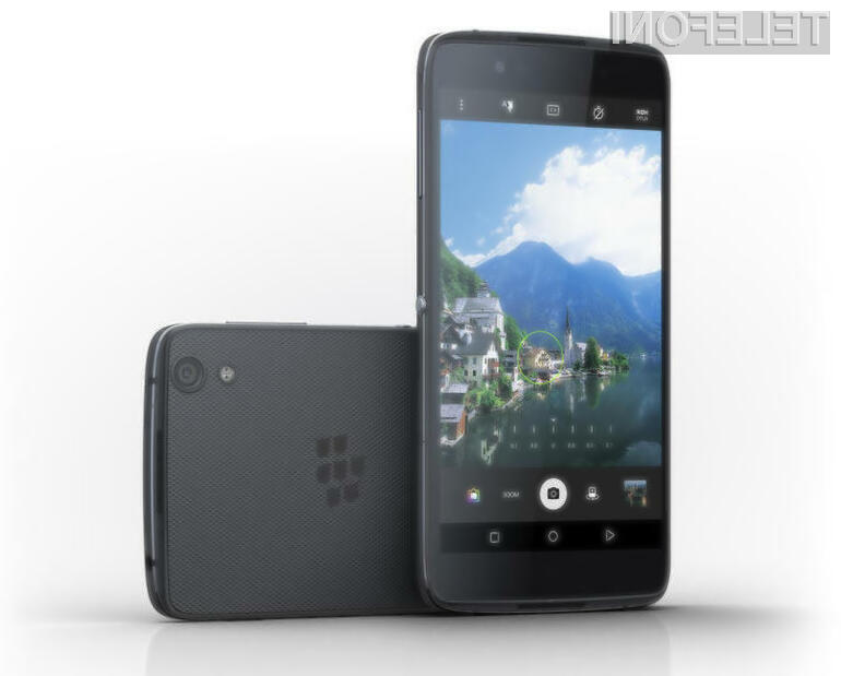 Telefon BlackBerry DTEK60 naj bi bil naprodaj še letos!