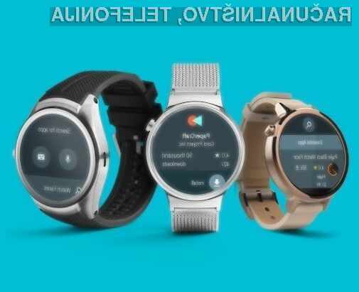 Mobilni operacijski sistem Google Android Wear 2.0 bo žal na voljo šele v prvi polovici naslednjega leta.