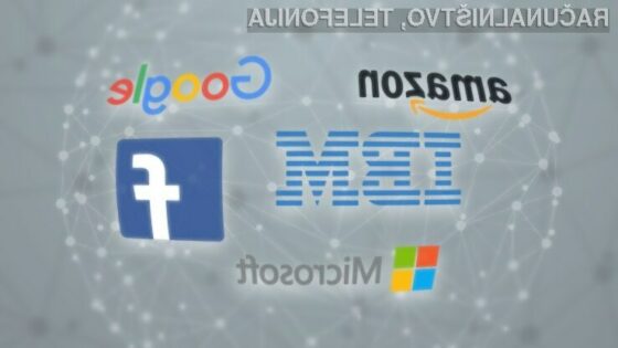 Facebook, Amazon, IBM, Google in Microsoft skupaj za napredek umetne inteligence