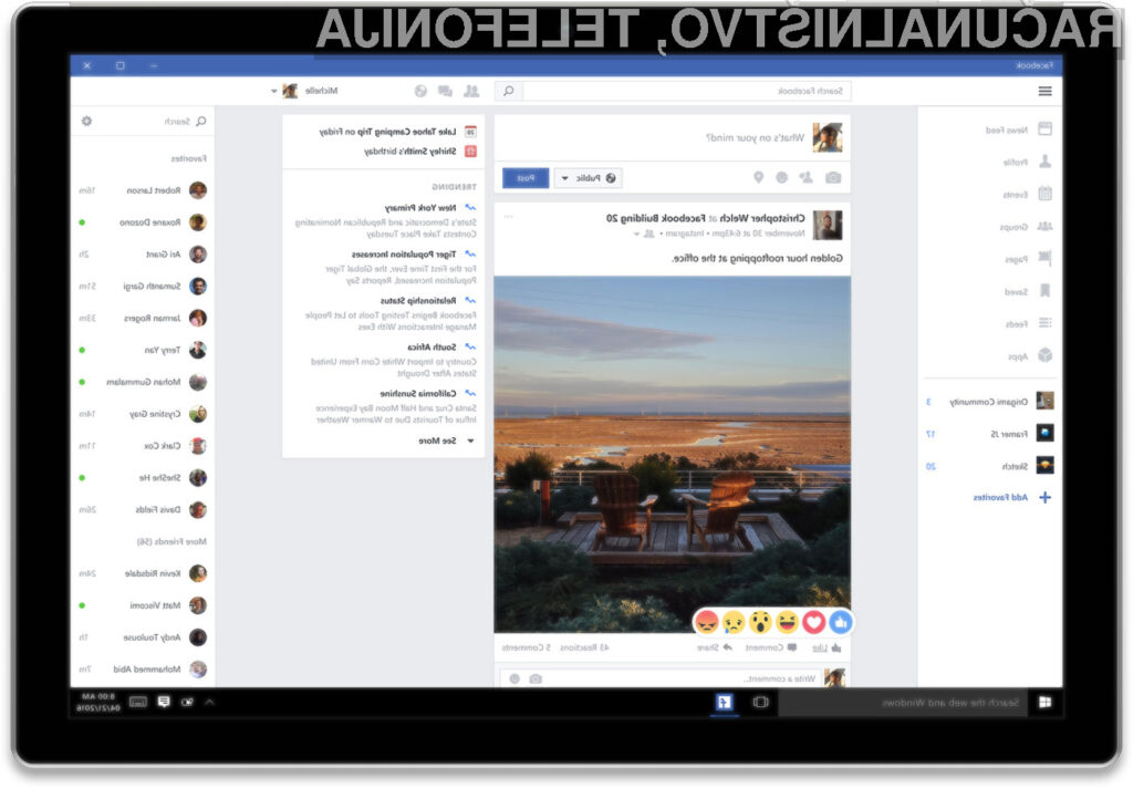Facebook Messenger za Windows 10 sedaj omogoča še glasovne in video klice!