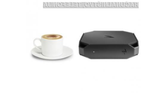 HP Z2 Mini je za kar 90 odstotkov manjši od običajnih osebnih računalnikov.