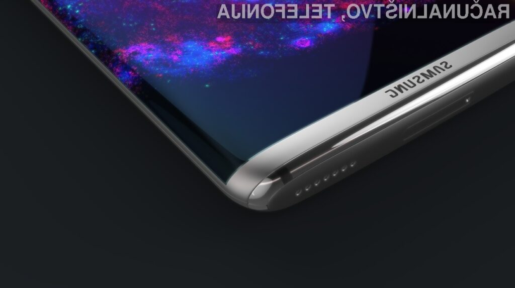 Novi Samsung Galaxy S8 ko kljub večjemu zaslonu enako velik kot njegov predhodnik.