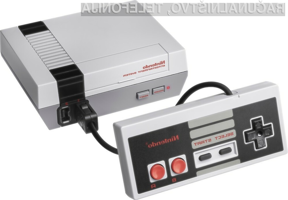 Nova igralna konzola Nintendo Entertainment System (NES) vas bo takoj prevzela!