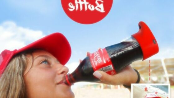 Coca-Cola "selfie" plastenka