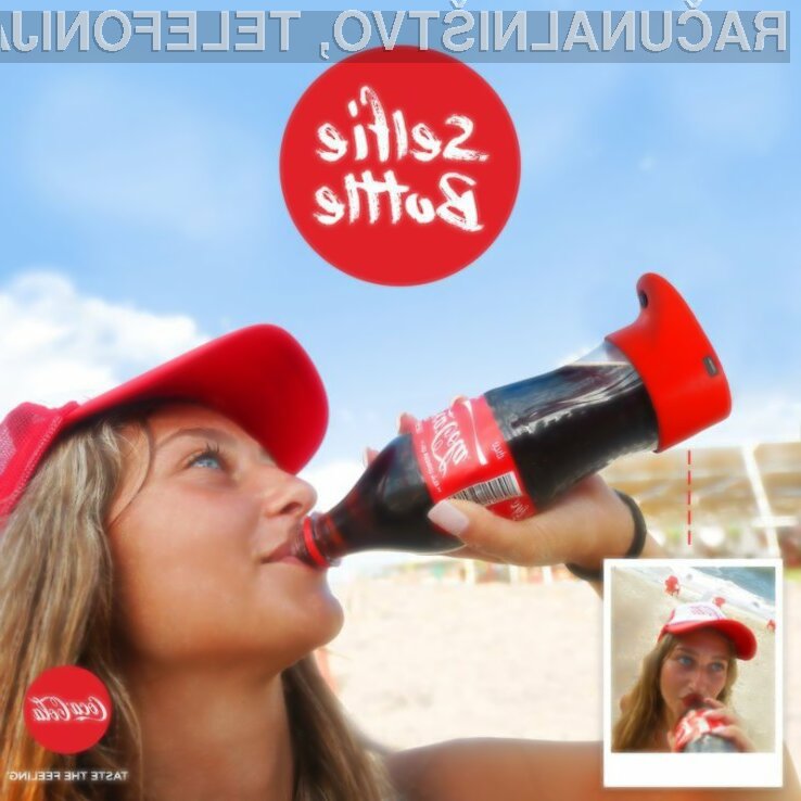 Coca-Cola "selfie" plastenka