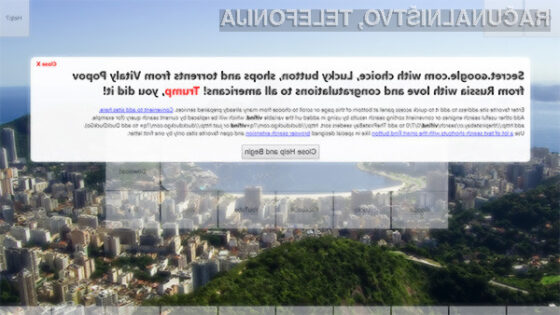 Lažna spletna stran ɢoogle.com vsaj zaenkrat še ni bila uporabljana v zlonamerne namene.