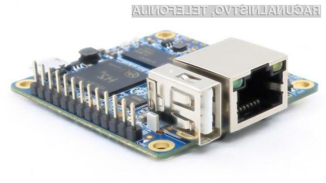 Na kompaktnem osebnem računalniku Orange Pi Zero lahko poganjamo od Androida do Linuxa!